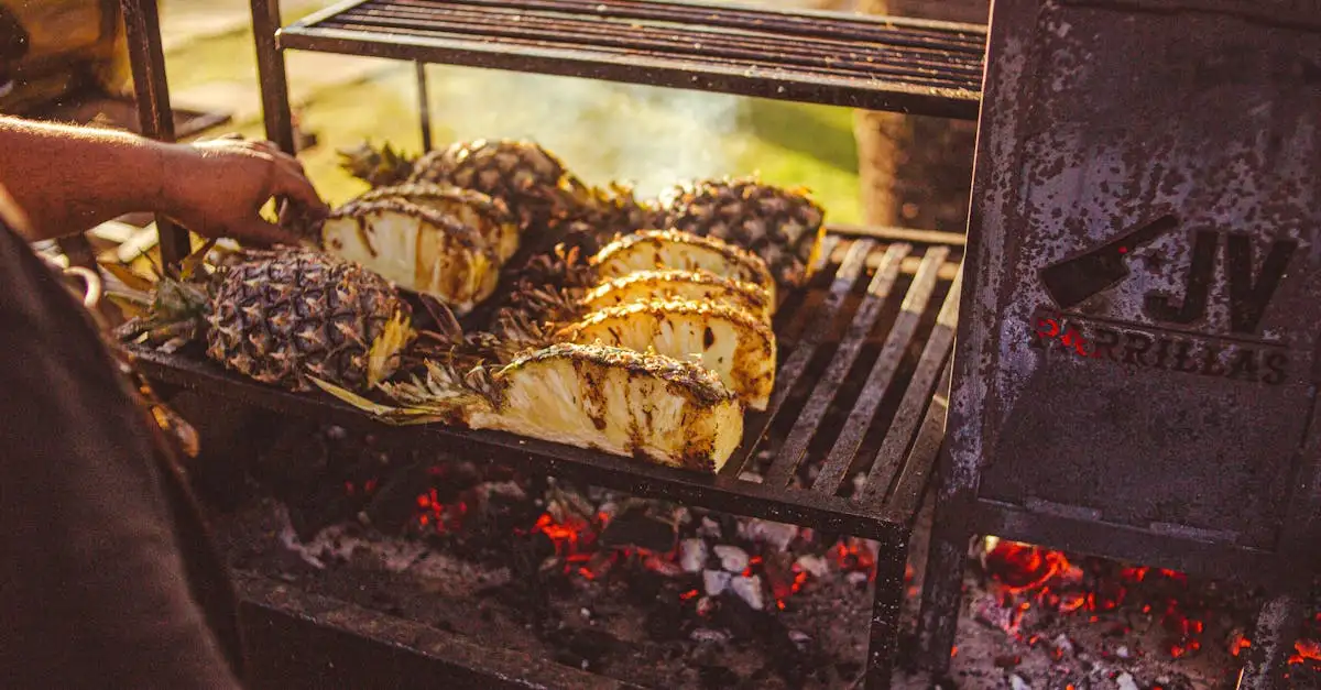 Ananas barbecue