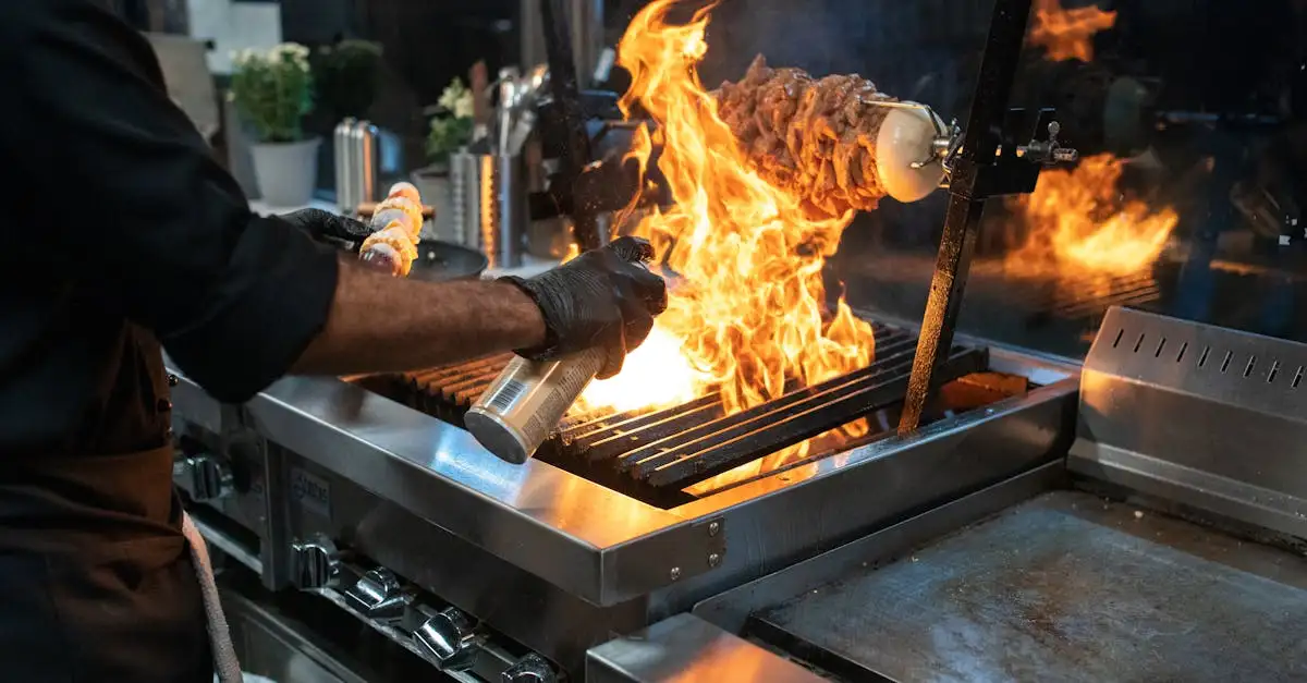 Barbecue brander