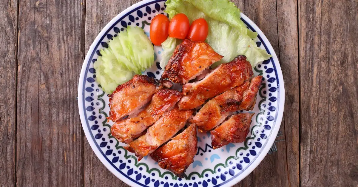 Barbecue pastasalade