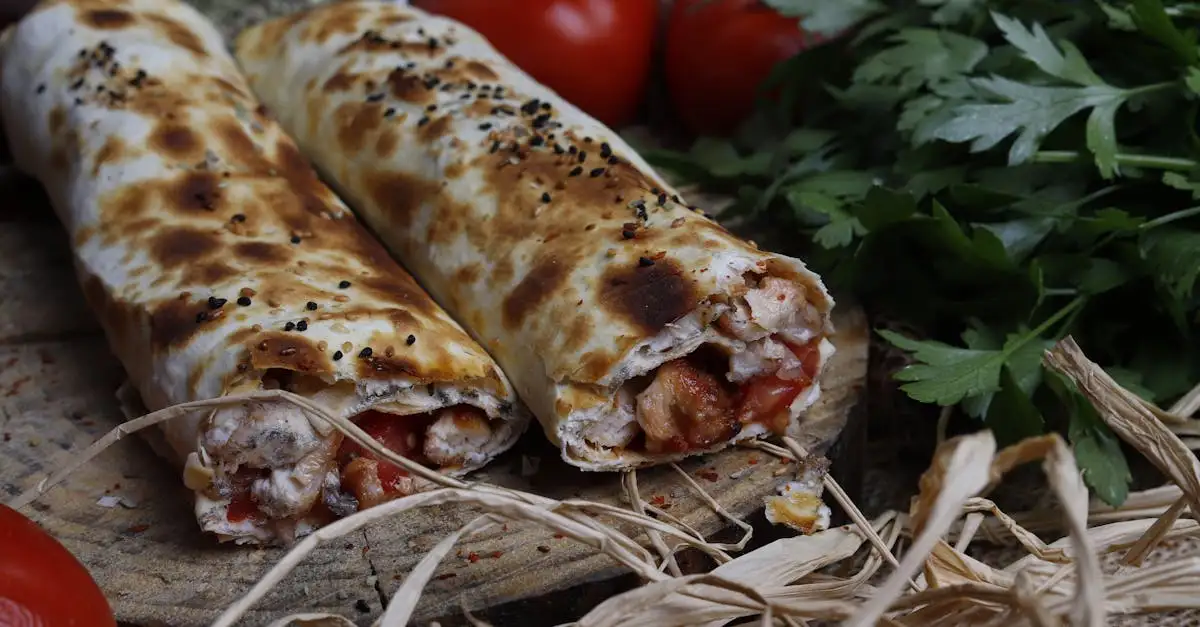 Barbecue wraps