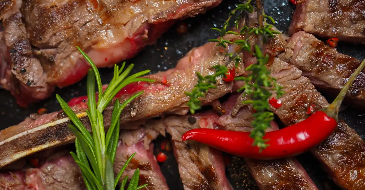 Barbecuing beef short ribs