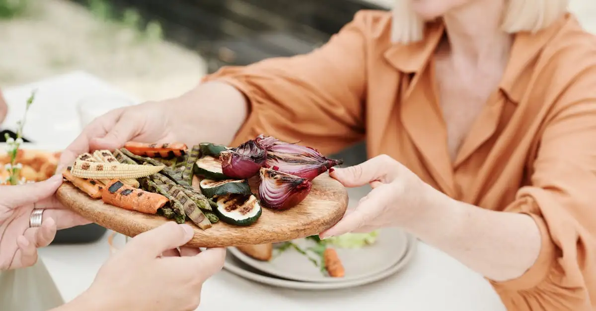 Courgette barbecue
