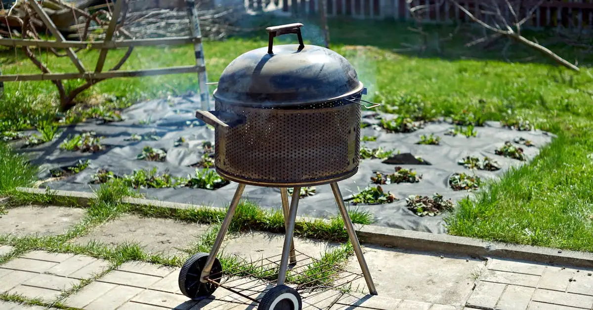 Deksel barbecue