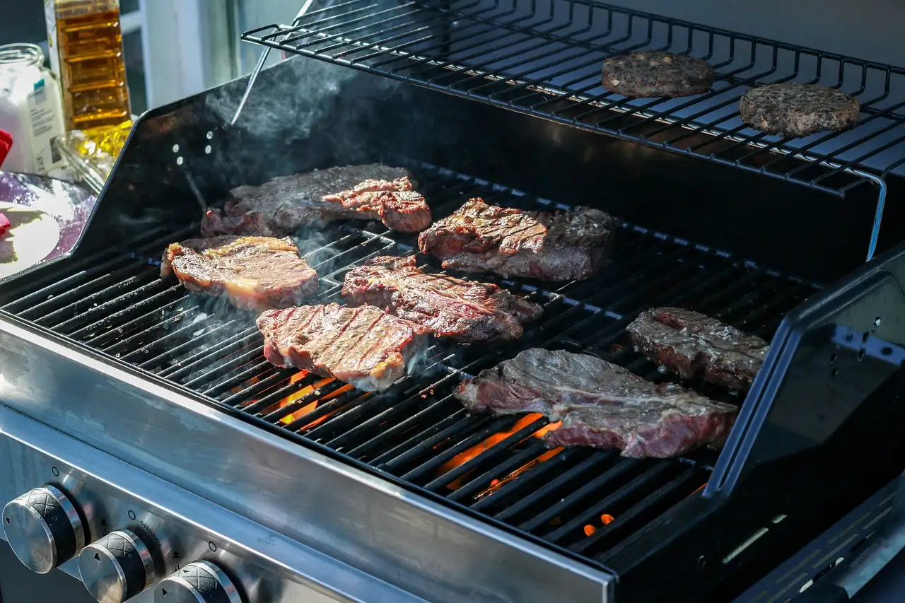 Barbecue met gas