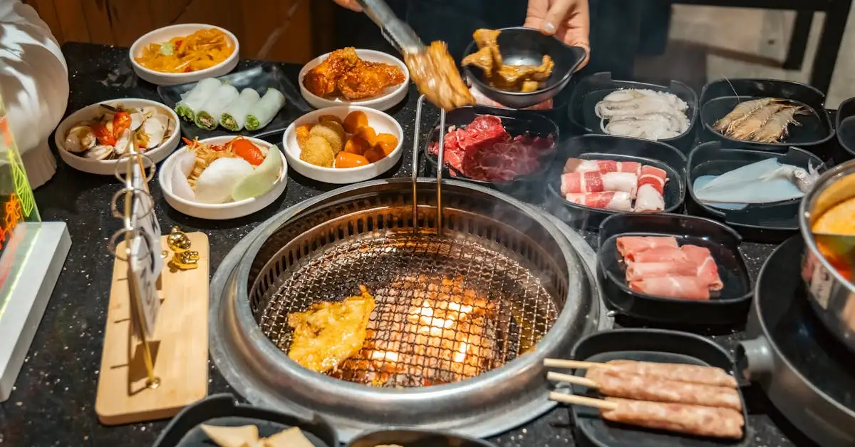 Gas grill barbecue