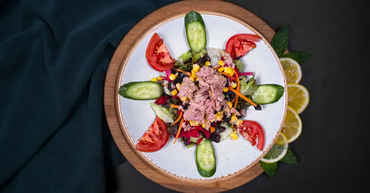 Barbecued tuna