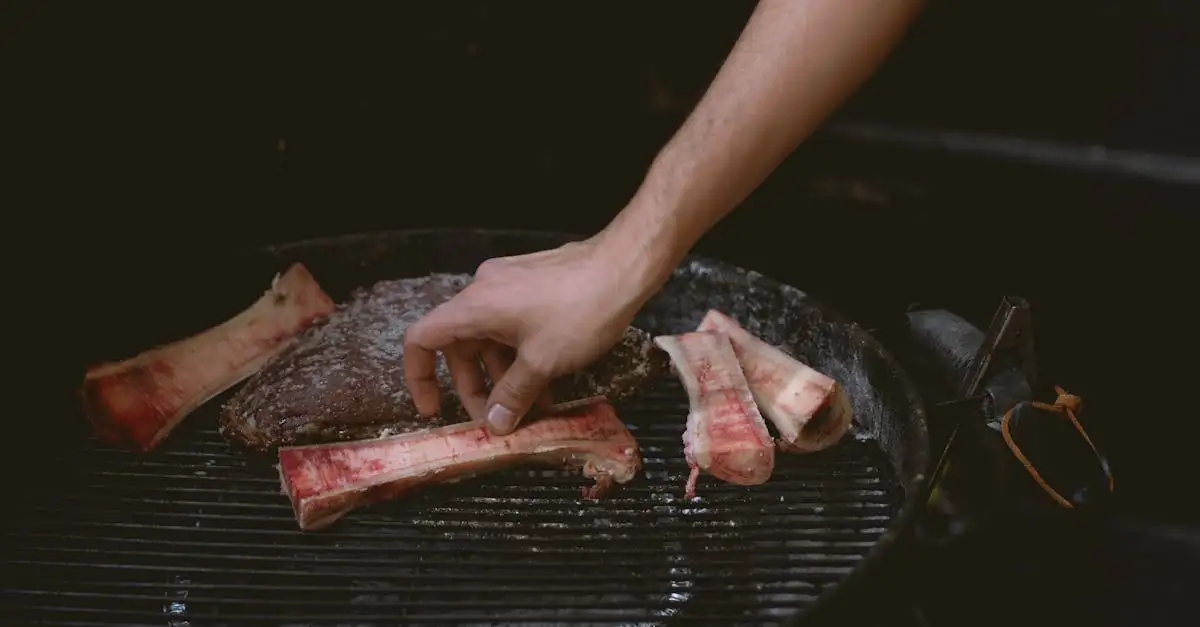 Grillplaat voor barbecue