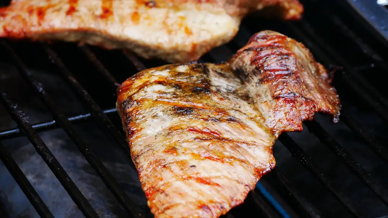 Weber gas barbecue