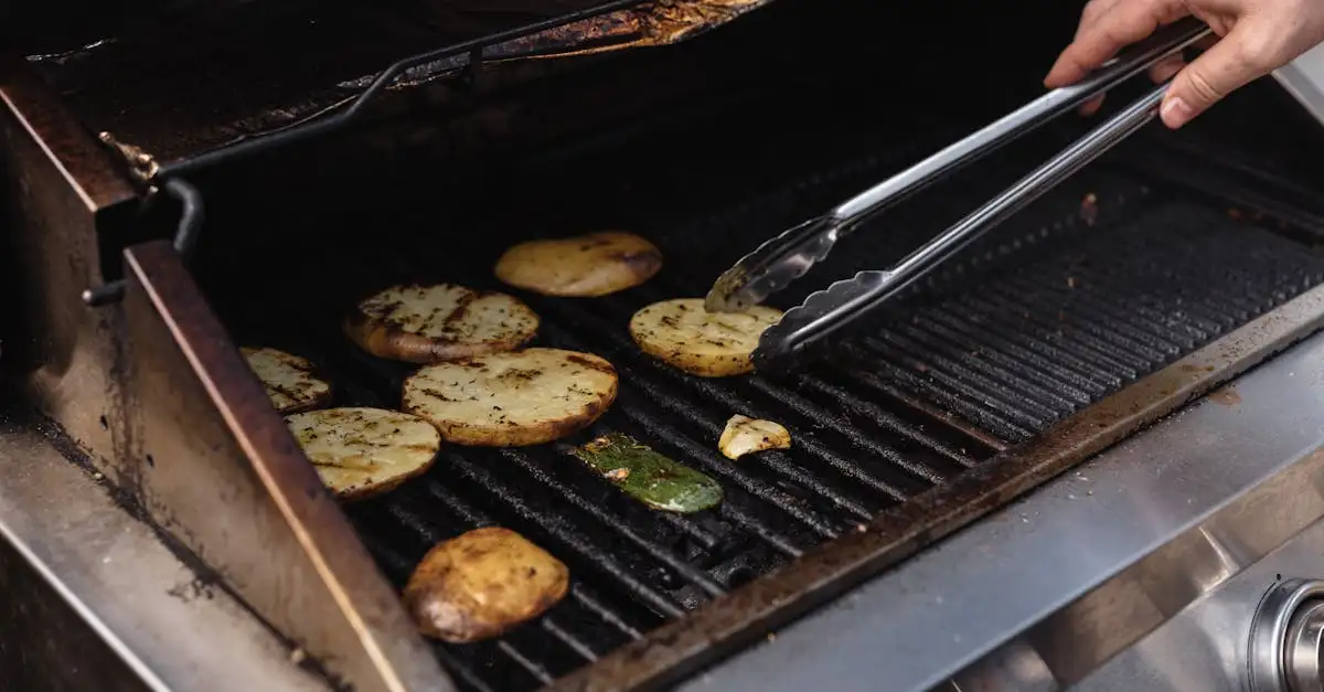 Zoete aardappel barbecue
